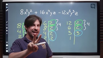 #ÁlgebraI | Factor Común Monomio (Teoría y Ejemplos)