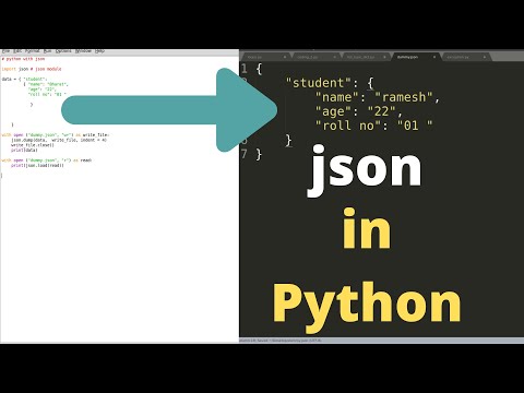 json in python!! python tutorial for beginners in 2020!!