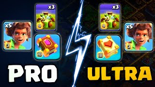 Healing Tome Vs Eternal Tome With x3 Overgrowth Spell | Root Rider   RC walk Strategy Is Insane (Pro