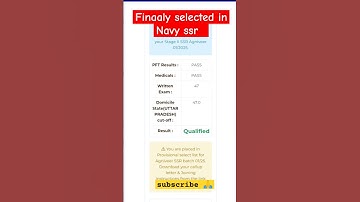 NAVY SSR 1 2025 second merit list out #navyssr #navy result # navy #indian navy #shorts