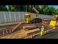 Drive Simulator Construction JCB gameplay - Bridge building - Android,iOS