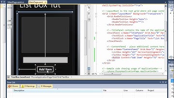Windows Phone 7 Development - Tutorial 5 - Using ListBox