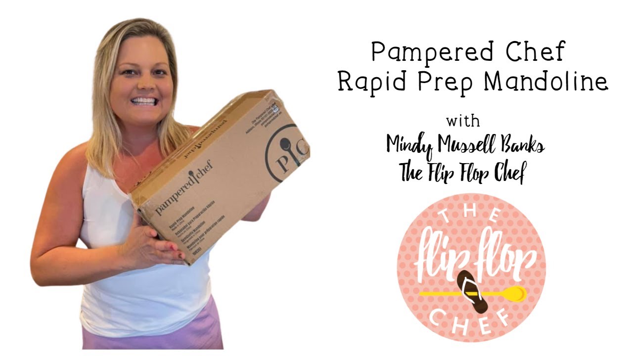 Pampered Chef Rapid prep Mandolin New in box