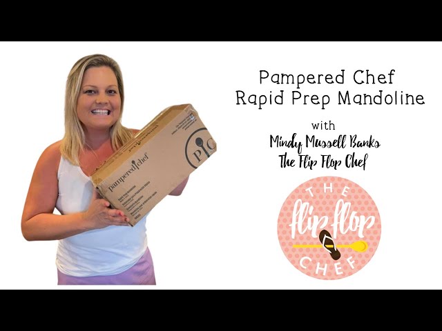 Pampered Chef - Simplify prep time with the help of the Manual