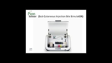 The history of SCISSOR, Subcutaneous Injection Site Simulator | Pion Inc. | Webinar Aug. 6, 2019