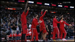 Fred VanVleet CLUTCH DEEP 3-Pointer for the Lead in Overtime | RAPTORS vs HEAT | Jan 29, 2022