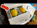 Put 2 lemons in your washing machine and watch what happensamazing