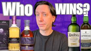Cask Strength Blind Tasting - Ardbeg Ten CS v Laphroaig Lore CS v Ledaig 10 CS v Kilchoman Sanaig CS