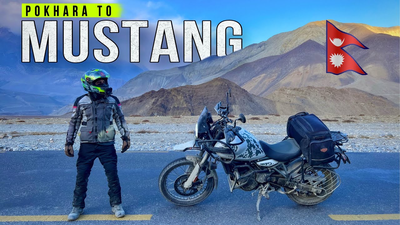 WAY TO THE DANGEROUS ROADS OF NEPAL - MUSTANG🔥| POKHARA TO JOMSOM | NEPAL RIDE | Ep 4