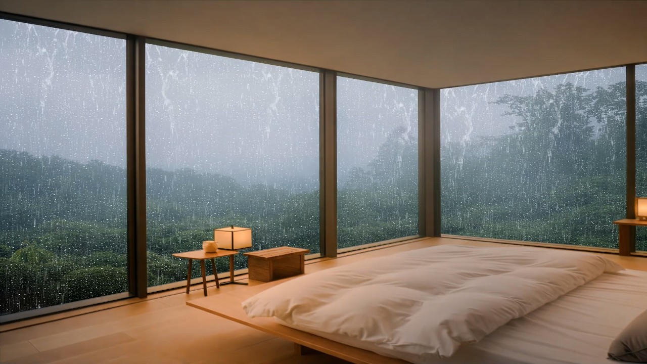 Deep Focus Piano Music for Learning | Soft Rain | Healing