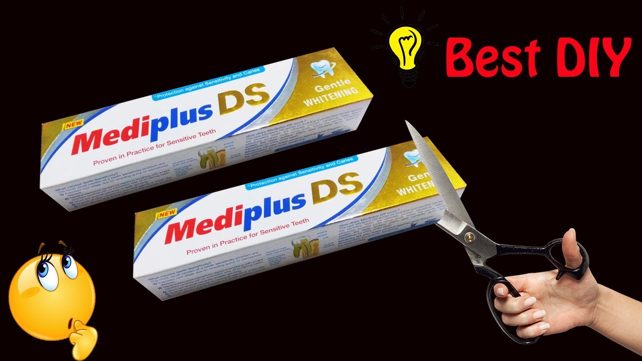 Best Out Of Waste Toothpaste Empty Packet Craft Ideas || Best Recycling Way At Home