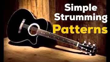 Try These Simple STRUMMING PATTERNS for Beginners | Matt McCoy