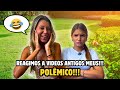 REAGINDO AOS MEUS VÍDEOS ANTIGOS🎥😱 •Manoela Sauro