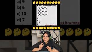 find the missing number 🤔 #tamallureaction #funny #viral #challenge #viralreaction