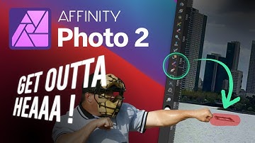 Affinity Photo 2: Crop Tool Tips & Inpainting Demo