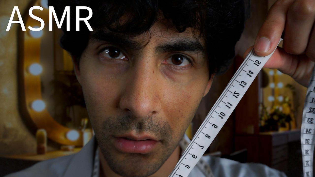 [ASMR] Eyebrow measurement process for perfect design (Roleplay)