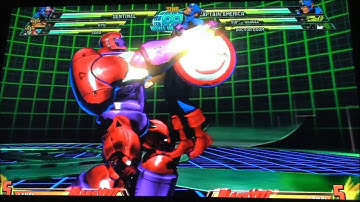 MvC3 Sentinel combo using 5 Sentinel supers