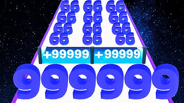 Number Master vs Crowd Number Run 3D - (ASMR Video) Max Level
