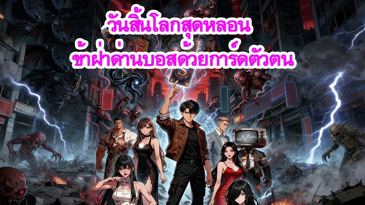 ถูกลากเข้าสู่วันสิ้นโลกสุดหลอน ปลุกระบบการ์ดตัวตน ผูกมัดอสูร ก่อนฝ่าด่านบอสล้างแค้น