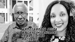 WALIOSAMBAZA MSIBA WA JANE MITANDAONI HAWAIJUI MACHAME,MANENO YA MZEE MUNISI KANISANI
