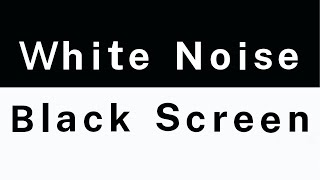 White Noise Black Screen No Ads | 12 Hours Powerful White Noise for Deep Sleep and Calm Nights