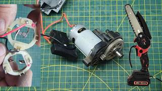 Pruning Saw Repair The Motor Is Over Budama Testeresi Tamiri Motor Bitmiş