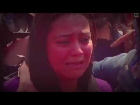 صحنه دلخراش سنگسار فرخنده توسط اسلام ستیزان