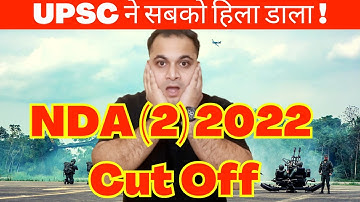 Shocking NDA 2 2022 Cut Off Released | NDA 2 2022 Shocking Result | Mohit Sir