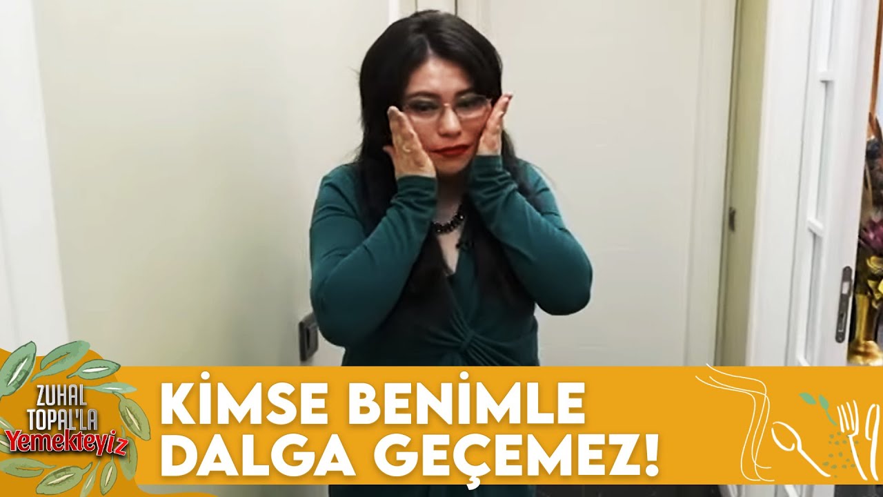 KÜBRA AĞLAYARAK MASAYI TERK ETTİ! | Zuhal Topal'la Yemekteyiz 577 Bölüm