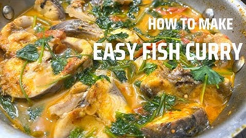 Naga style fish curry | boiled fish curry #food