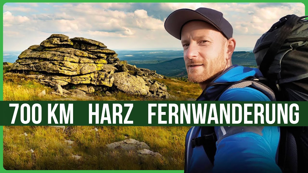700 km Harz 🟢 49 Tage zu Fuß durch das nördlichste Mittelgebirge Deutschlands