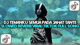 Dj Temanku Semua Pada Jahat Tante  Tren Tante Holic Slowed Reverb Viral Tren Tiktok Terbaru 2026