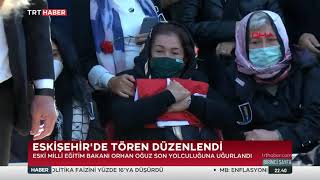 Eski Milli Eğitim Bakanı Orhan Oğuz Cenaze Töreni 21.10.2021 TURKEY