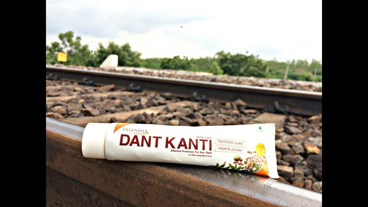 Toothpaste Vs Train EXPERIMENT | Slow Motion | Patanjali toothpaste