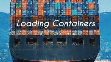 Container loading operations | Merchant Navy Life | Container terminal | Life at sea