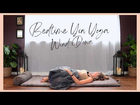 Bedtime Yin Yoga | 25 Mins | No Music
