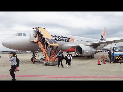 Flying JETSTAR JAPAN! 【$50】Osaka - Tokyo Narita | Airbus A320 | 4K Vlog