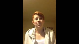 Video thumbnail of "Hey there delilah - heather ormrod"