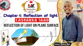 Celebrity Form 4 Physics | Chapter 4 | Casharka 1aad | Reflection of light on plane surface | Manhajka Cusub Wealth