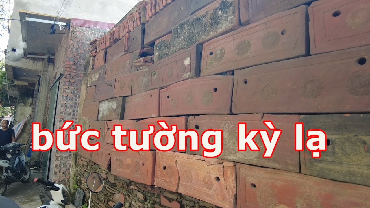 Kỳ lạ những ngôi nhà xây bằng Tiểu sành ở Bắc Giang.
