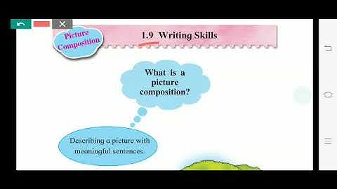 1.9 Writing Skills (Explained in Hindi) /2nd std/ English / Maharashtra Board