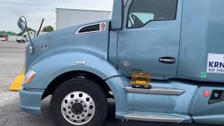 Kenworth t680 Hood latches adjustment goes easy