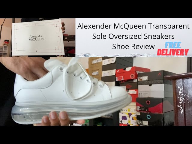 Alexander McQueen 45mm Air Platform Leather Sneakers | Hypebeast