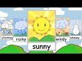 Weather Vocabulary For Kids How S The Weather Female Voice 