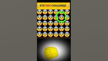 Memory Test || eye test || Ood emoji game #shorts #viral #trending #28 #quiz