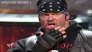 Hulk Hogan Slaps The Phenom Undertaker