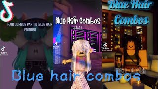 Blue hair combos Roblox TikTok compilation #44 (original?)