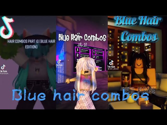 Stage 4 Blue Hair - Roblox