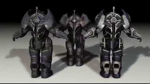 Tribes Ascend 3D models+animations (.c4d)