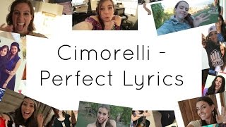 Cimorelli - Perfect (1D) LYRICS